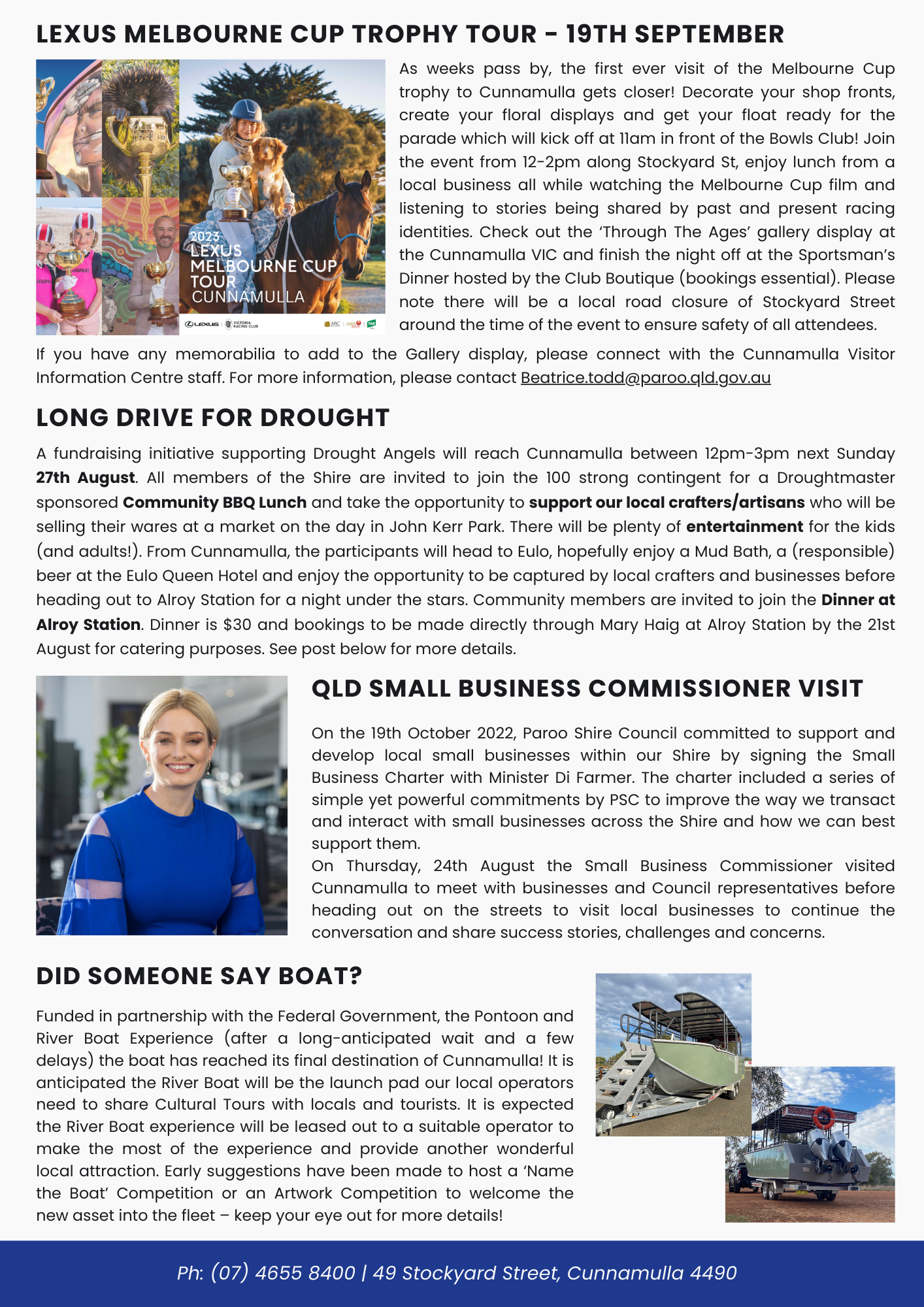 August Newsletter Page 2