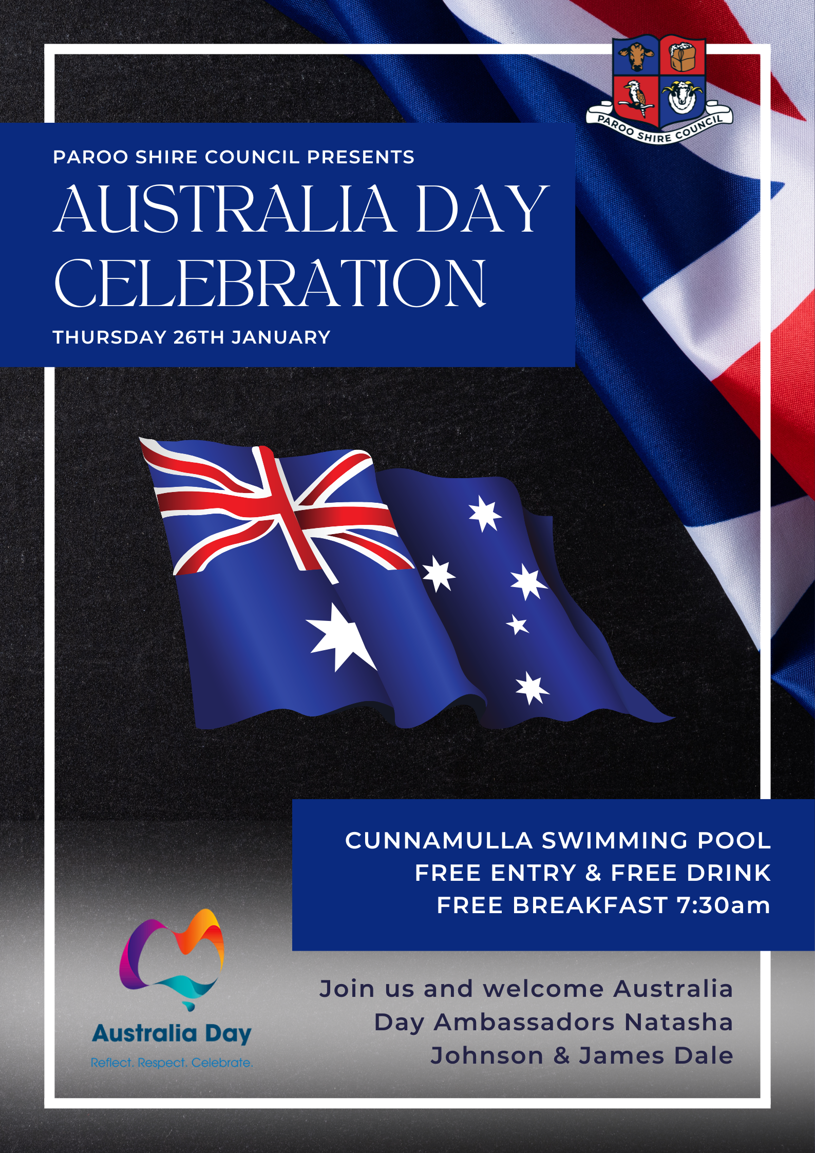 Australia Day Event Poster 2023