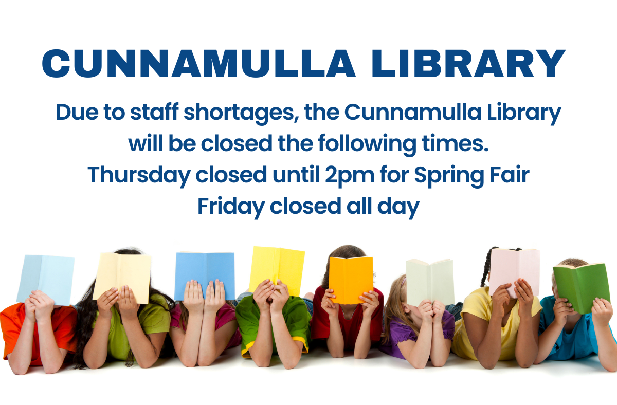 Cunnamulla Library Closed