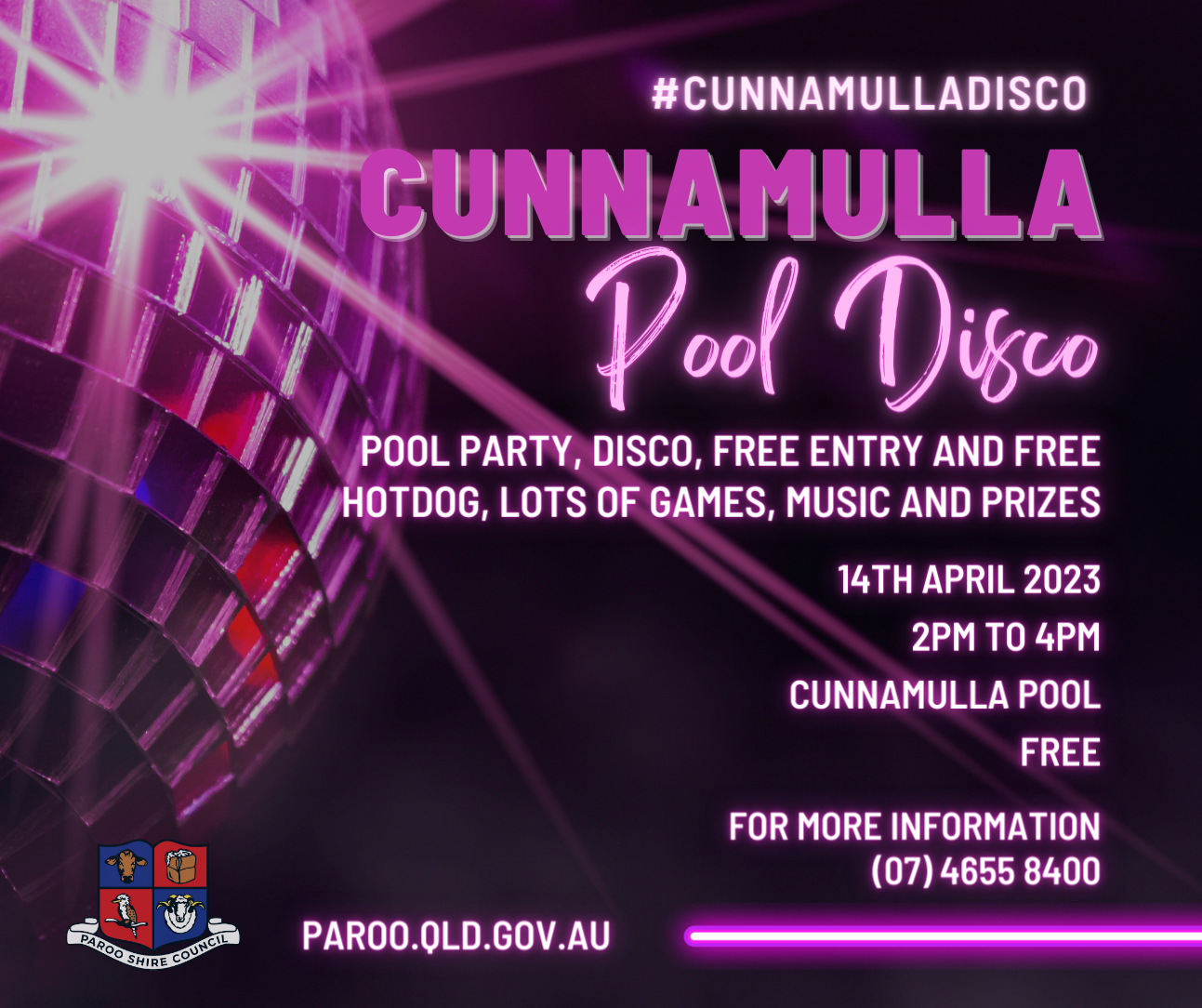 Cunnamulla pool disco