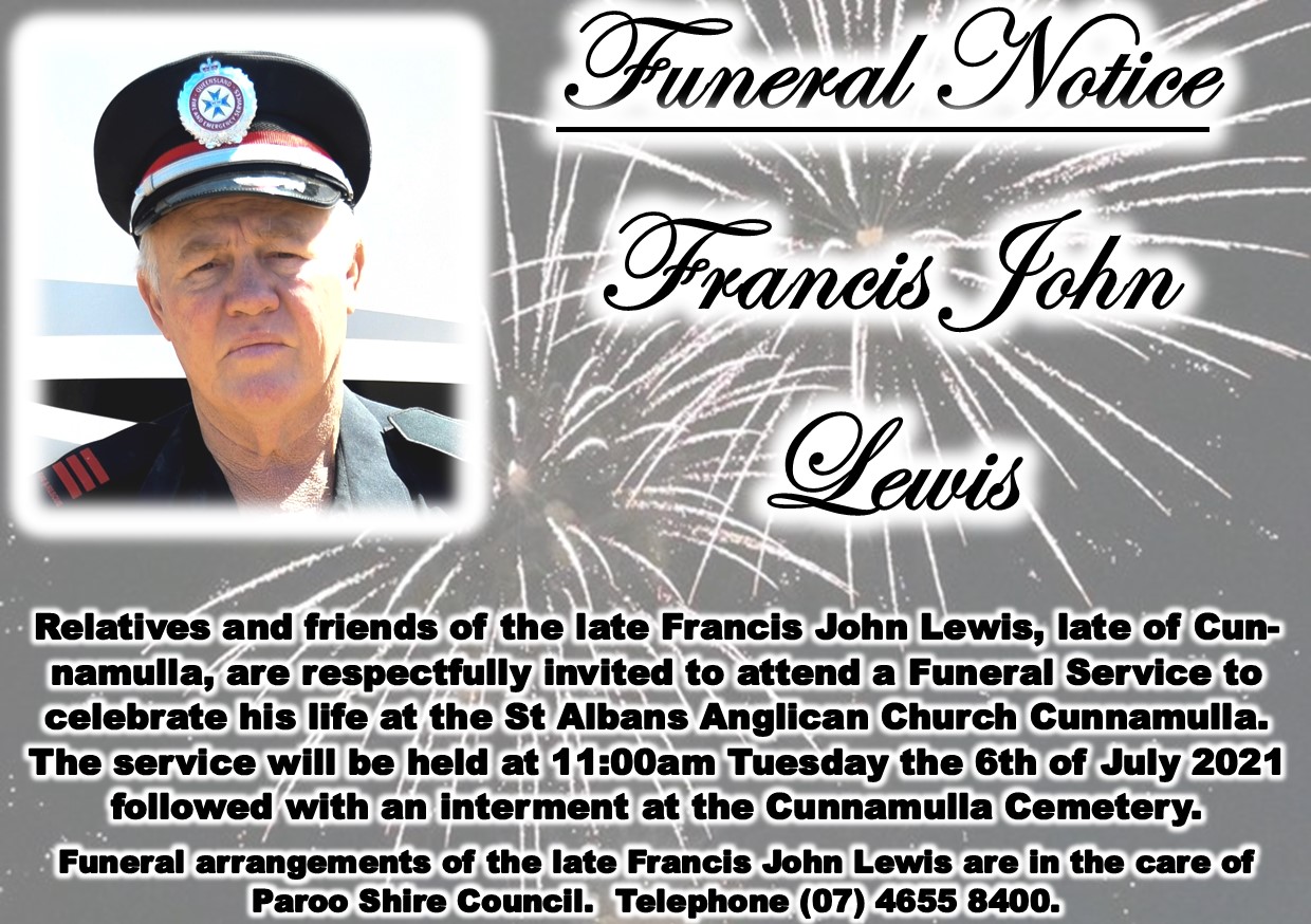 Facebook post francis lewis