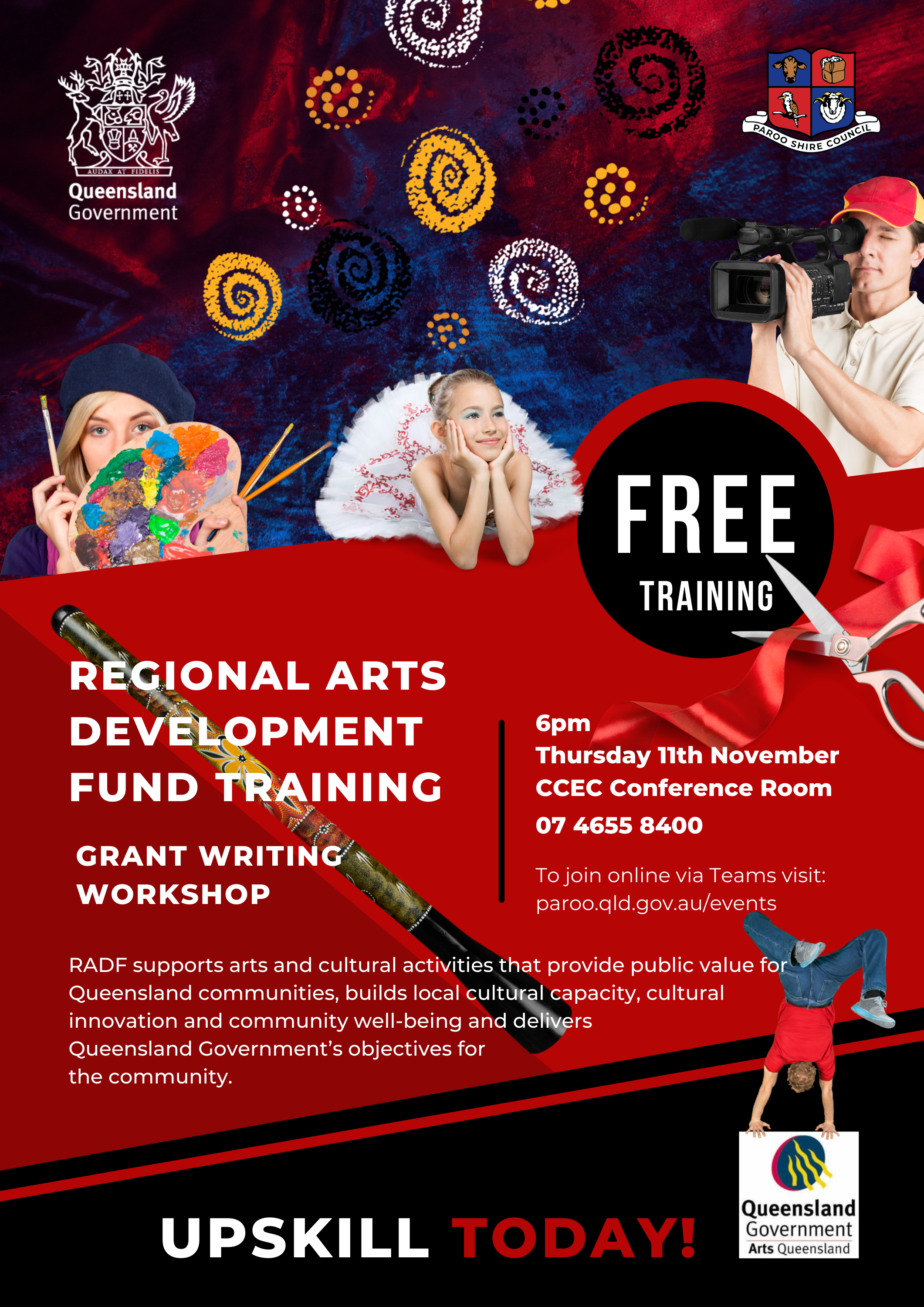 Regional arts development fund radf training