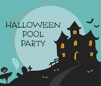 halloween pool party