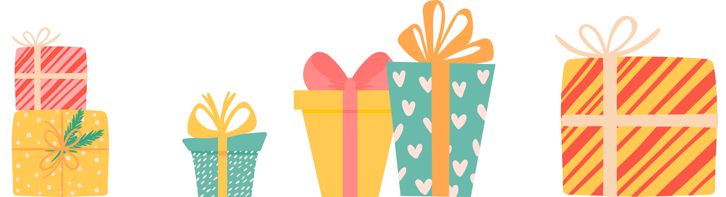 presents footer